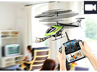 Simulus 3,5-Kanal-HelikopterGH-355.WiFi mit Live-Übertragung auf iPhone Simulus RC Helikopter mit Kamera & LIVE-Videoübertragung