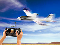 Simulus RC-Flugzeug MF-100.LV, 4-CH, HD-Kamera, LiveView, FPV, Modellbau Simulus Ferngesteuerte Flugzeuge mit Kameras & Live-Videoübertragungen