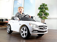 Playtastic Mercedes-Benz SLK Sportwagen Elektro-Kinderfahrzeug (refurbished) Playtastic Elektroautos für Kinder mit Fernsteuerung