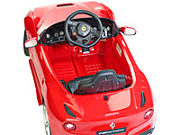Playtastic Ferrari F12 Sportwagen Elektro-Kinderfahrzeug mit Fernbedienung Playtastic Elektroautos für Kinder mit Fernsteuerung