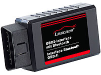 Lescars OBD2-Profi-<br />Adapter mit Bluetooth-Übertragung...