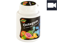 Octacam HD-Kamera<br />"Octagum" im Kaugummibehälter