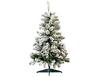 infactory Weihnachtsbaum im Schneedesign, 120 cm,199 PVC-Spitzen (refurbished) infactory 