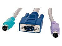 Octopus-Kabel für PS/2-Umschalter 1,8m (Stecker auf Stecker) KVM-Switches