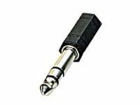 auvisio Audio-Adapter 3,5-mm-Klinken-Buchse auf 6,3-mm-Klinken-Stecker auvisio Klinken-Adapter 3,5 mm auf 6,3 mm