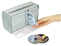 PEARL 80 CD Kompakt-Archivbox (weiß) PEARL