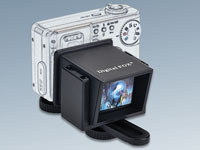 Somikon LCD-Vergrößerung für Digitalkameras mit 1,5"-2,0" LCD Somikon