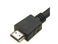 PEARL HDMI-1.4-Kabel High-Speed, 19-polig, 3 m PEARL HDMI-Kabel mit Netzwerkfunktionen (HEC)