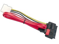 goobay SATA Anschlusskabel "All-in-One" (Daten- und Stromkabel) goobay Strom-Adapterkabel/Stecker