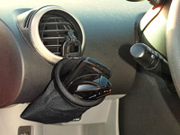 Lescars Neopren-Smart-Pocket - Die praktische Tasche im Auto Lescars KFZ Ablage-Taschen