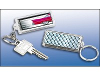 Your Design Blinkender Anhänger m. Solar-LCD-Display 4er-Set Your Design Schlüsselanhänger Druck-Sets