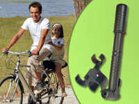 Mini-Fahrradpumpe mit Halterung Fahrrad-Luftpumpen