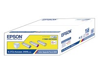 Epson Original Color Upgrade Pack S050289,cyan/magenta/yell. Epson Original Toner Cartridges für Epson-Laserdrucker
