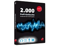 2.000 Profi-Geräusche (MP3-CD, frei für gewerbliche Projekte) Videobearbeitung (PC-Softwares)
