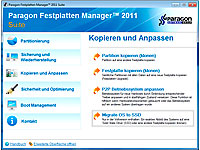 Paragon Festplatten Manager 2011 Suite - bis zu 3-User Paragon Festplatten-Optimierungen & -Sicherungen (PC-Software)