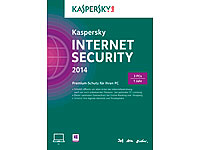 Kaspersky Internet Security 2014 3 Lizenzen Kaspersky Internet & PC-Security (PC-Softwares)