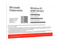 Microsoft Windows 8.1 OEM 64-Bit Microsoft Windows Betriebssysteme (PC-Software)