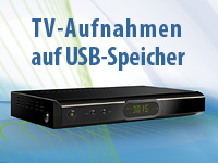 auvisio Digitaler HD-Sat-Receiver m. CI-Slot, USB-Mediaplayer/Recorder auvisio