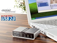 auvisio 7.1 Kanal USB<br />2.0 PC-Verstärker "Sound Box"