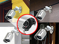 VisorTech Profi-Überwachungssystem mit HDD-Recorder & 4 CCD-Kameras VisorTech