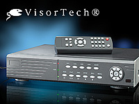 VisorTech Digitaler Überwachungs-Recorder DVR-4004 für 4 Kameras (refurbished) VisorTech Überwachungsrecorder