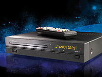 auvisio Digitaler 3in1-Sat-Receiver "DSR-240.DVD" +DVD-Player, Aufnahme-Option auvisio HD-Sat-Receiver