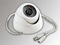 VisorTech Überwachungskamera ASC-2420.IR, Tag/Nacht, 420TVL VisorTech