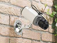 VisorTech Outdoor-Überwachungskamera "ASC-5600 C" mit EX-View-Technik VisorTech Überwachungskameras (BNC-Kabel)