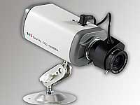 VisorTech Outdoor-Überwachungskamera "ASC-5600 C" mit EX-View-Technik VisorTech Überwachungskameras (BNC-Kabel)