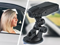 NavGear Auto-DVR-Kamera<br />MDV-2250.IR mit TFT & Bewegu...