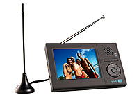 Portally-TV DVB-T-Fernseher DT-3505LX Mediaplayer & Aufnahmefunktion Portally-TV Portabler DVB-T Player