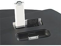 auvisio 2.1-Hifi-Sound-Dock "HSD-560" für iPod & iPhone, CD & Radio auvisio Sound-Docks (Dock-Connector)