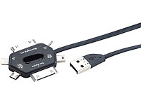 Xystec 6in1 USB-Ladekabel für Apple, Samsung, Nokia und Co. Xystec 