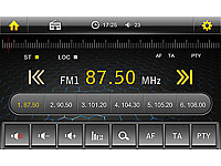 Creasono 7" MP5-Autoradio mit TouchscreenCAS-M 70 (refurbished) Creasono Bluetooth-Autoradios (1-DIN)
