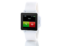 simvalley MOBILE Handy-Uhr PW-315.touch Weiß Handy/Uhr (refurbished) simvalley MOBILE Handy-Uhren