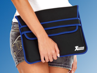 Xcase 10" Notebook-Tasche "City Adventure" aus hochwertigem Neopren Xcase Notebooktaschen