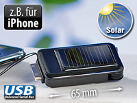 PEARL Mini-Solar-Ladegerät & Powerbank für iPod & viele Mini-USB-Geräte PEARL USB-Solar-Powerbanks
