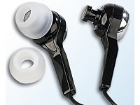 auvisio Universal-Silikon-Tips und Polster für Ohrhörer, transparent auvisio Ohrpolster für In-Ear Headsets