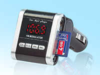 auvisio Stereo-FM-<br />Transmitter für MP3-Musik von USB-...