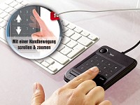 GeneralKeys 2in1 USB-Touchpad mit Gesten-Erkennung & Nummernblock GeneralKeys