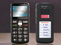 simvalley MOBILE Komfort-Telefon "XL-915" (refurbished) simvalley MOBILE Notruf-Handys