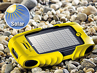 simvalley MOBILE Wasser- & stoßfestes Outdoor-Solar-Handy XT-520SUN simvalley MOBILE Dual-SIM-Outdoor-Handys
