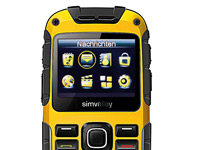 simvalley MOBILE GPS-Outdoor-Handy XT-930, Dual-SIM, VERTRAGSFREI simvalley MOBILE Dual-SIM-Outdoor-Handys