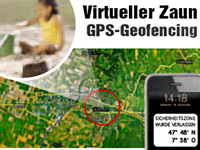 simvalley MOBILE GPS-GSM-Tracker GT-280 SMS-Ortung, Geofencing, SOS simvalley MOBILE GSM-Tracker