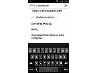 simvalley MOBILE Dual-SIM-Smartphone SP-121 DualCore 4" (refurbished) simvalley MOBILE Android-Smartphones
