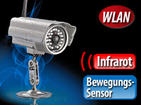 7links Outdoor-IP-Kamera "IPC-710IR" (refurbished) 7links Outdoor-WLAN-IP-Überwachungskameras