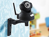 7links Indoor-WLAN-IP-Kamera m. SD-Speicher & Infrarot (refurbished) 7links IP-Kameras schwenkbar und neigbar