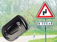 POI-Pilot3000 GPS-Warner für Gefahrenstellen in 29 Länder POI-Pilot3000 Radarwarner