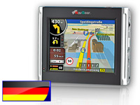 NavGear Multimedia-Navisystem StreetMate GT-35T-3D + D-Karten NavGear