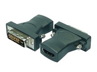 auvisio Display-Adapter HDMI-Buchse auf DVI-D-Stecker auvisio